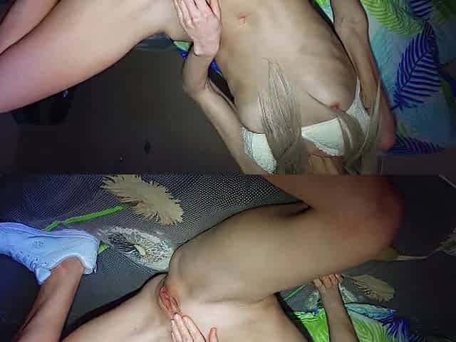 eighteen Year Old Gal Masturbates With Talking 4k