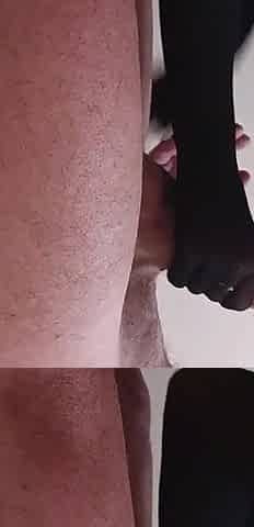 Long blowjob action, mouth fucking, throated and huge oral creampie