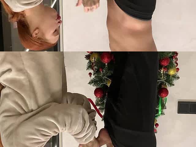 18 Year Old College Girl Makes Her Step Bro Cum Twice Before Their Parents Get Home!!!
