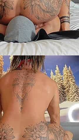 Wet Rimming to the Bastard's Ass