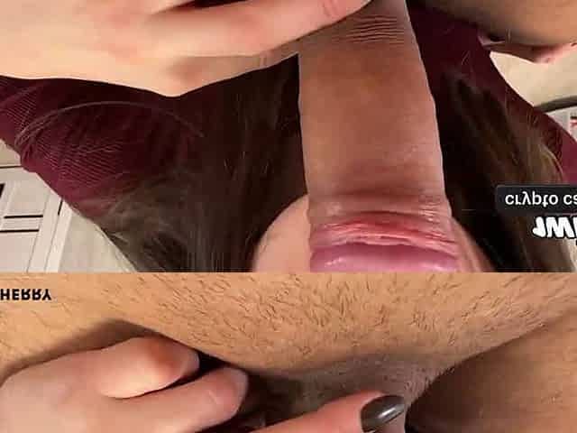 Amateur couple's hottest homemade XXX, with large caboose and blowjob, before dinner.