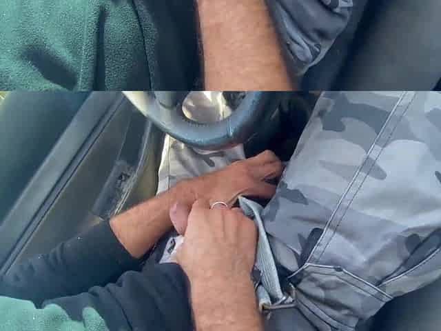 UNFAITHFUL ORAL-JOB IN THE CAR - HOW WELL MY CO-WORKER SUCKS RAMROD