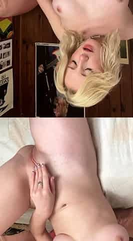 Amateur Blonde Teen Plays Solo with Toy Webcam Porn
