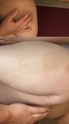 Mega Huge Load on My Thick Wet Pink Pussy!