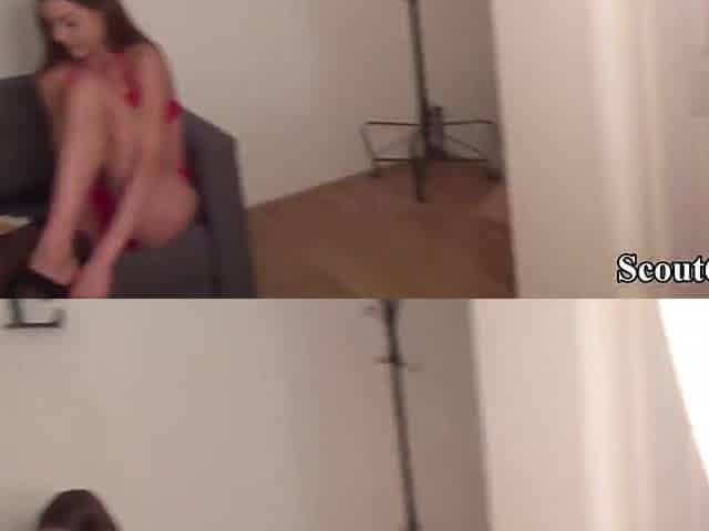 German Scout - Slender Teen Akira May Entice Screw at Casting