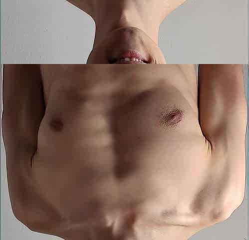 ASMR Hunk mouning doing himself fast to climax