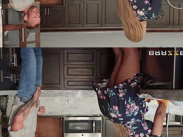 Since her bf left her , Moriah Mills wants to befucked by a fat cock