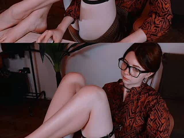 Exotic brunette hardcore foot fetish fuck