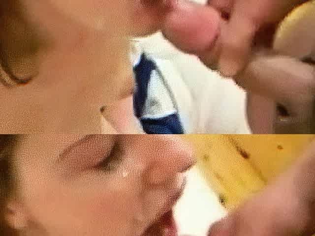Amateur Facial: She Loves Huge Loads