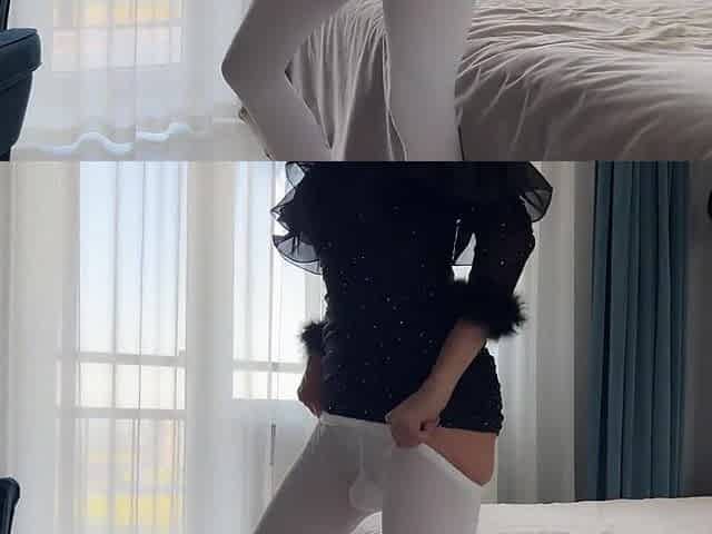 Anal Sex with Secretary in White Hose - Anal Creampie