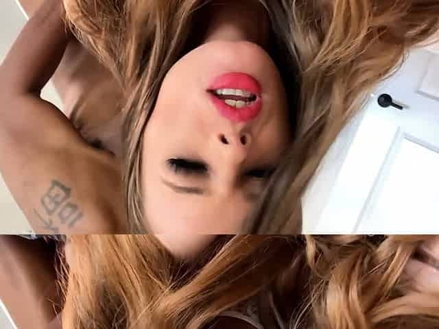 Big cock EXGF interracial busty geek coed blowjob