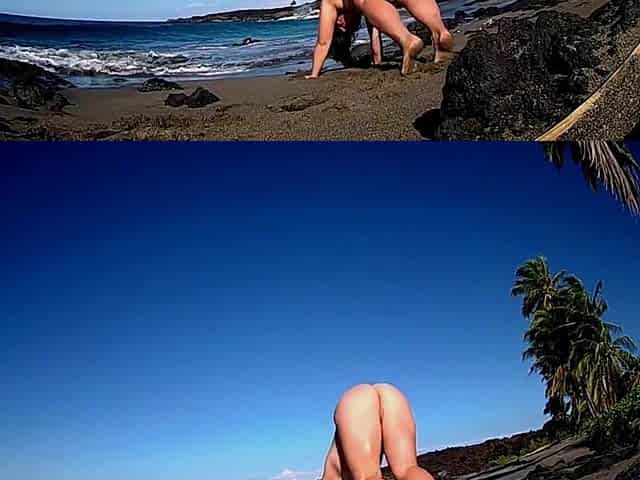 nude yoga 20 mins in the sun on the beach love it when the waves cum Amber Lamb Amazon Gift List