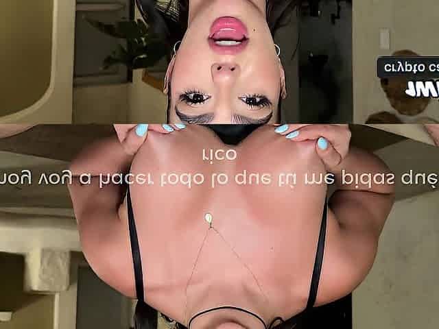 A hawt Latin chick with a large ass sucks my massive jock in POV - Danner Mendez & Iris Rodriguez
