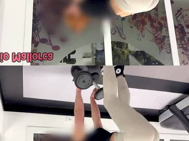 Screwing a Hawt Bubble Booty Spanish Picked UP From The GYM