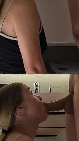 My Stepsister Helped Me Cum After Catching Me Masturbating