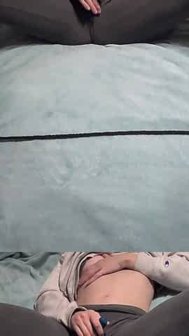 Wife Tickled While Masturbating with Wand Toy