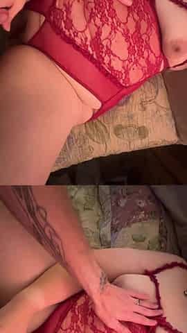 BBW Pussy Dick Slapped