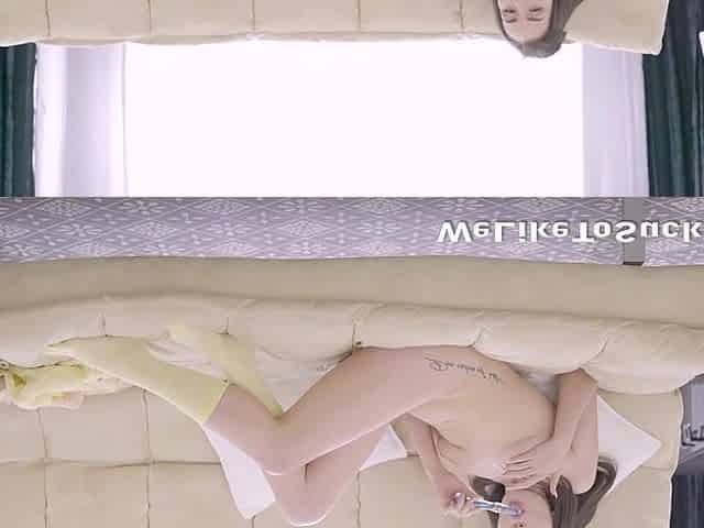 Indecent Chick Sucks After Anal Creampie!