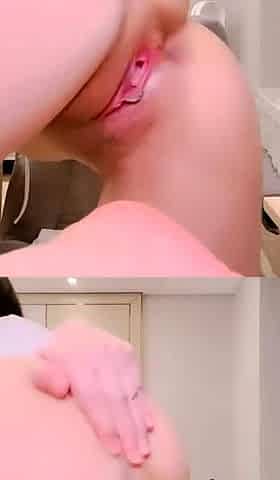 Pretty Japanese teen solo masturbation Uncensored