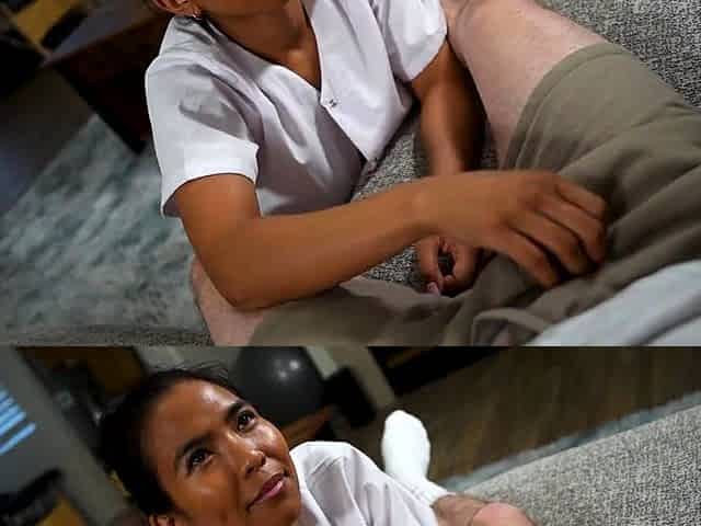Filipina Nurse Fucks to Get Out of Work