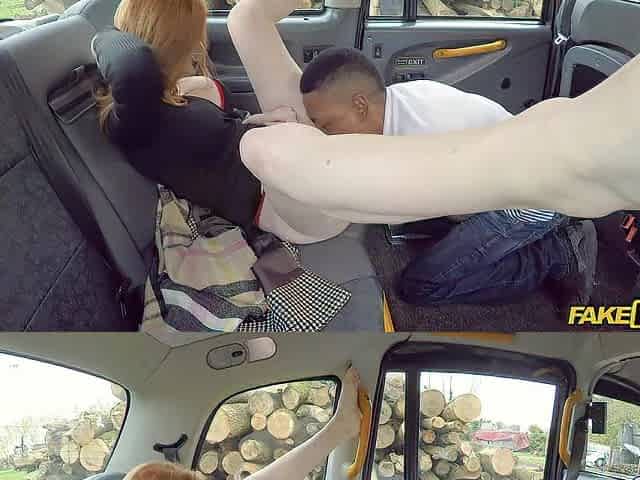 Fake Taxi - Posh English redhead student gets her cunt eaten previous to taking BBC