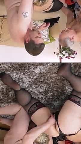 At home with the Creampies with Star and Henry