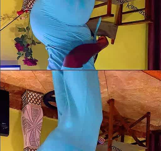 mother I'd like to fuck sneaked from work to twerk and get some BBC strokes
