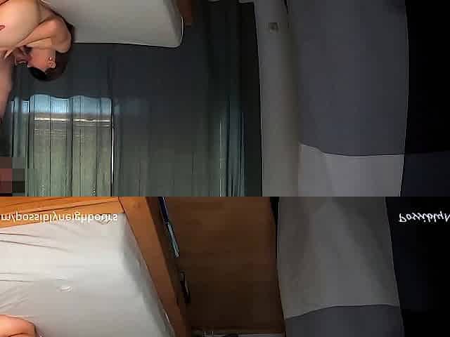 My Hubby Sneaks Into Bedroom And Says NO THING During the time that I'm Cheating