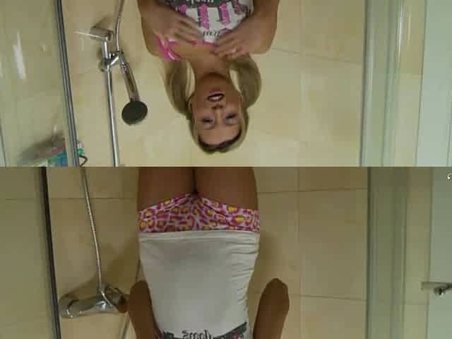 Slender Teen Faby O Takes A Baths & Ends Up Masturbating!