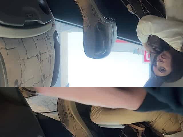 Dong Flashing - Risky Tugjob in Bus Full of People Cum by Hand