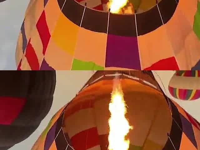 Date Night - Risky Sunrise Sex (that babe swallows) over pyramids in an air balloon - Sammmnextdoor