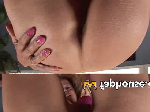 Sexy ash-blonde cougar ravished by stepson's thick sausage in XXX porn