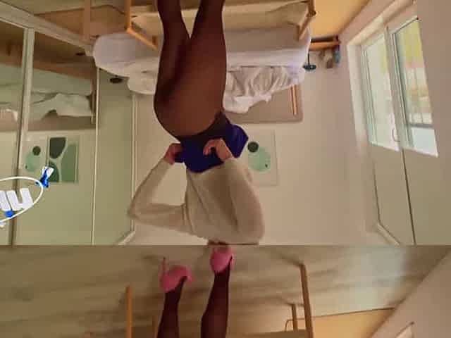 Husband and neighbor plow meaty mummy booty through stockings - hottest XXX and horniest porn!