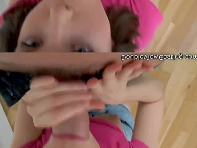 Appetizing brunette hair Katya is anal lover
