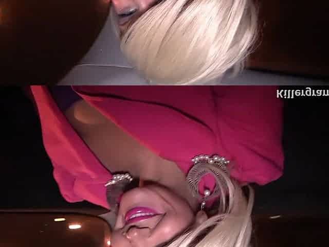Big Tits Blonde MILF Tiffany Kingston in Hot Amateur Dogging Action Gets Her Tits Covered in Cum