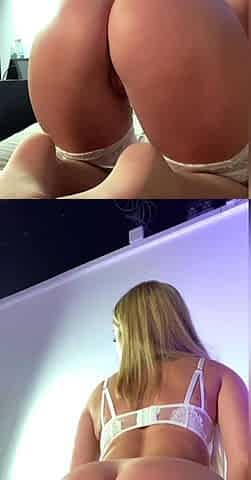 Hot Blondes Ass Loves Toys And Dicks
