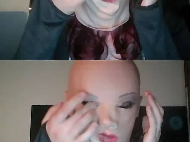 Night of Double Female Mask! Pt1 Masking!