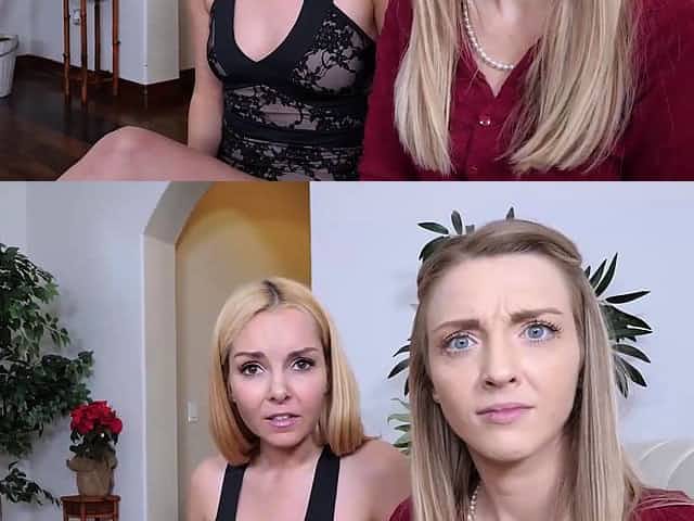 Stepmom asks me to satisfy her sister in front of her