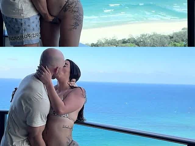 Ssamibaby Tinder Hookup Johnny Sins Pounds Her On Balcony