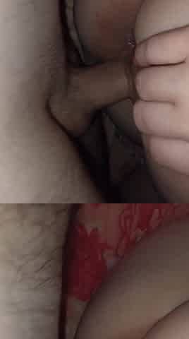 Cummed in sweet pussy of stepsister