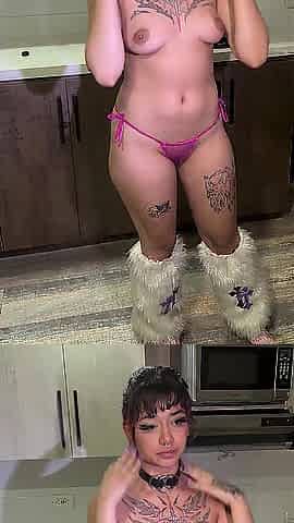 GOTHiC honey DRILLED (DRiNKZ urinate & FACiAL) {Full Clip on Sheer}