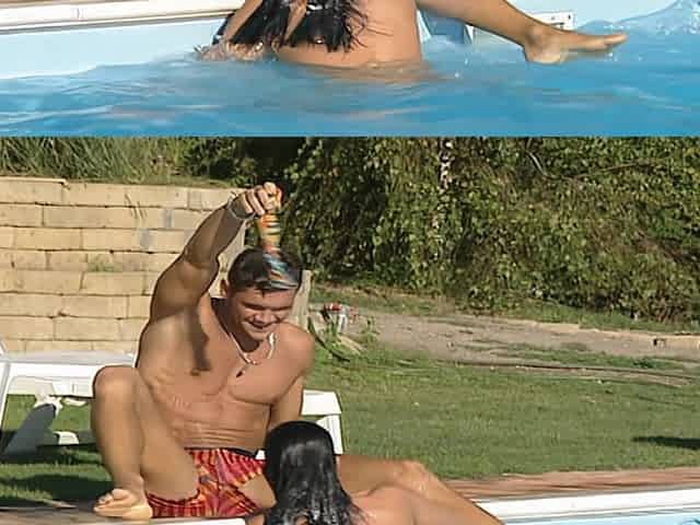 Fiery Threesome at the Resort, Secret Passion of the Cuck