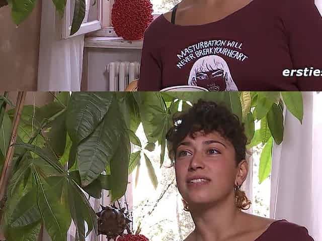 Ersties - Lexi likes the gaze of others and the sex toy in her