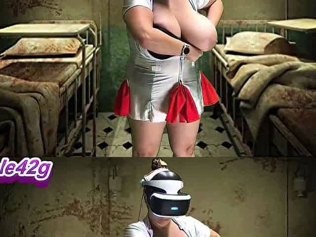 Large Booby Nurse playing Beat Saber!!!