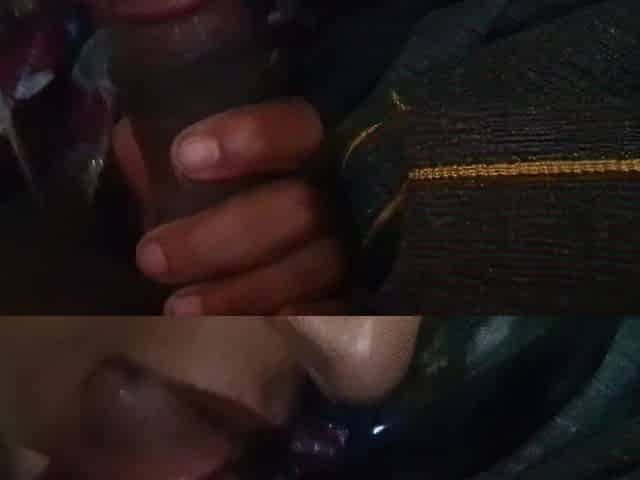 Tamil Village Girl Gives Pleasure to Her Husband by Sucking His Penis and Balls, Part 2