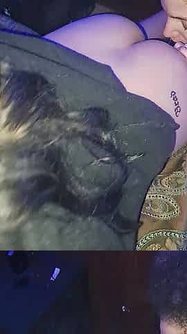 Here redbone licking my butt and vagina real priceless.