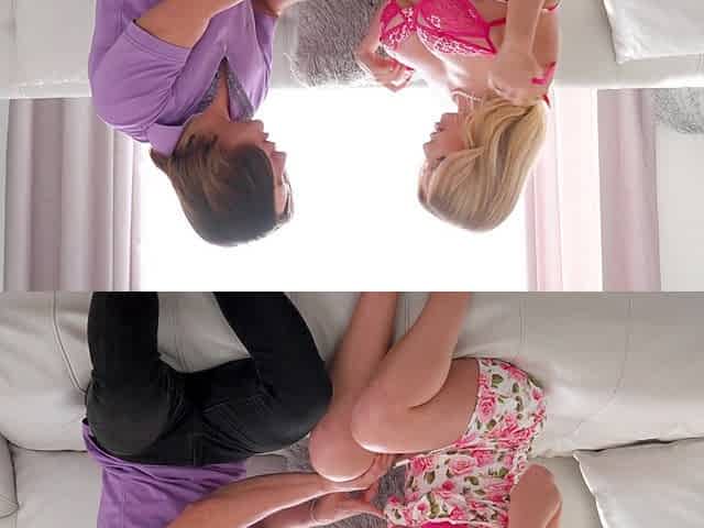 Danielle Renae is a busty blonde milf who loves to get fucked by her horny stepson.