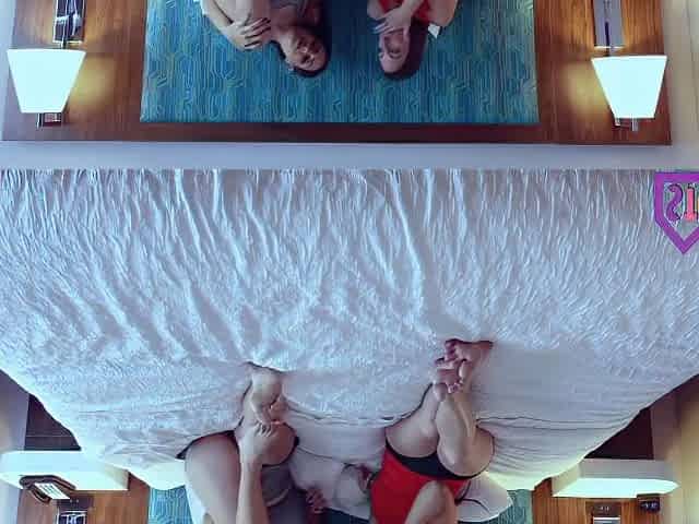 The Best Amateur Threesome Two Girls Fuck One Guy