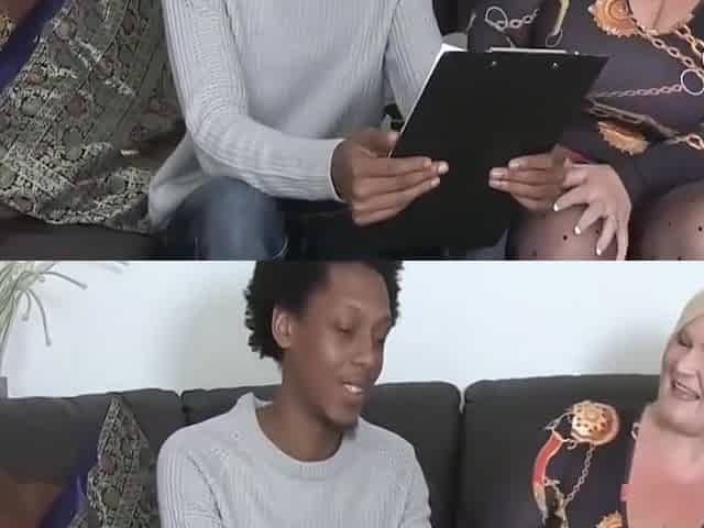 Gilf Wants Long African Penis In Both Holes