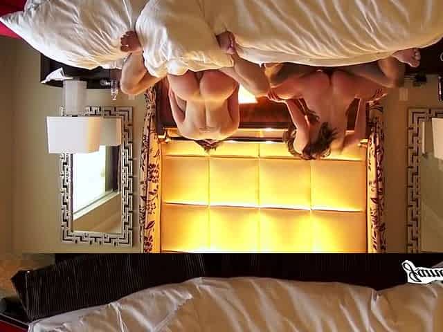 Jennifer White, Jennifer Love And Harlow Harrison - Dirty Action On Bed